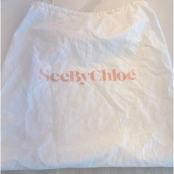 COPY - See by Chloe L33012 Pink Joan Mini Hobo Leather Suede - Picture 2 of 12